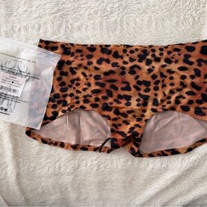 HAH x free people Leopard Print hipster boyshort